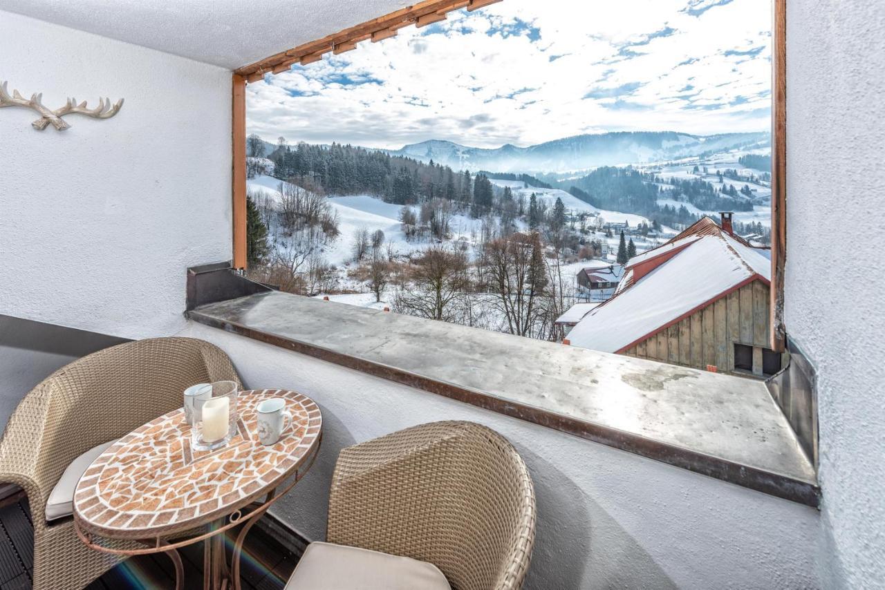 Appartamento Alpenliebe-Mit Bergblick Oberstaufen Esterno foto
